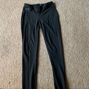 Calvin Klein Black Legging Slacks